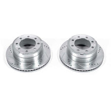 Load image into Gallery viewer, Power Stop 13-22 Ford F-350 Super Duty Rear Drilled &amp; Slotted Rotor - Pair