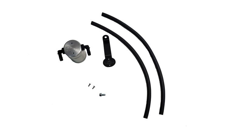 J&amp;L 19-23 Ford/Lincoln SUVs &amp; Trucks w 2.0 EcoBoost Driver Side Oil Separator 3.0 - Clear An