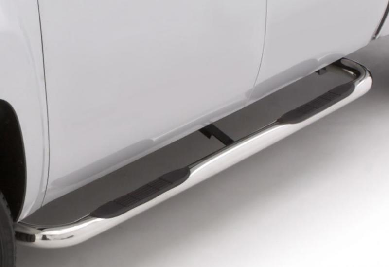 Lund 10-17 Dodge Ram 2500 Crew Cab 3in. Round Bent SS Nerf Bars - Polished
