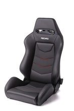 Load image into Gallery viewer, Recaro Speed V Passenger Seat - Black Leather/Red Suede Accent