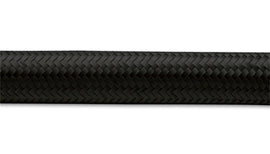 Vibrant -10 AN Black Nylon Braided Flex Hose (5 foot roll)