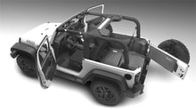 Load image into Gallery viewer, BedRug 18-23 Jeep JL 4 Door 6pc Rear Cargo Kit (w/ Gap Hider)