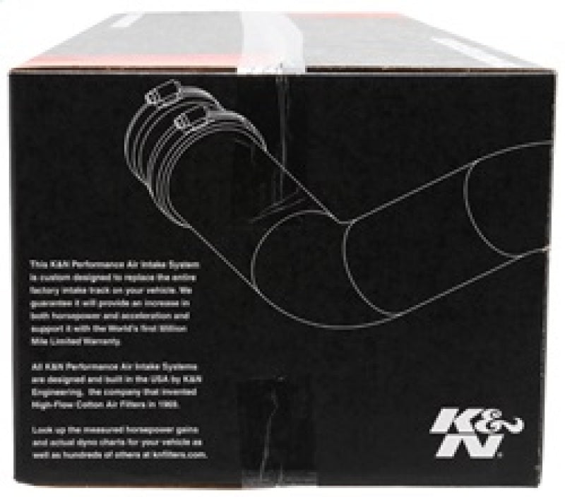 K&N 07-08 Ford F250 SD V8-5.4L Black High Flow Performance Kit