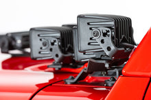 Load image into Gallery viewer, Go Rhino LED Lighting - Set of Four 3in LED Cube Lights Blk