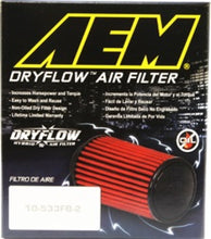 Load image into Gallery viewer, AEM 2.25 inch Short Neck 5 inch Element Filter Replacement