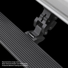Load image into Gallery viewer, Go Rhino 21-23 Ford Bronco 4dr E-BOARD E1 Electric Running Board Kit (No Drill) - Bedliner Coating