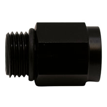 Load image into Gallery viewer, DeatschWerks 6AN ORB Male to M12 X 1.5 Metric Female (Incl O-Ring) - Anodized Matte Black