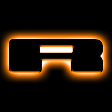 Load image into Gallery viewer, ORACLE Lighting Universal Illuminated LED Letter Badges - Matte Black Surface Finish - R