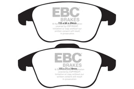 EBC 15 and up Audi Q3 2.0 Turbo Ultimax2 Front Brake Pads