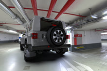 Load image into Gallery viewer, Rally Armor 18-22 Jeep JL Wrangler Black UR Mud Flap w/ Blue Logo