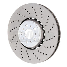 Load image into Gallery viewer, SHW 18-21 BMW M5 4.4L Right Front Cross-Drilled Lightweight Brake Rotor