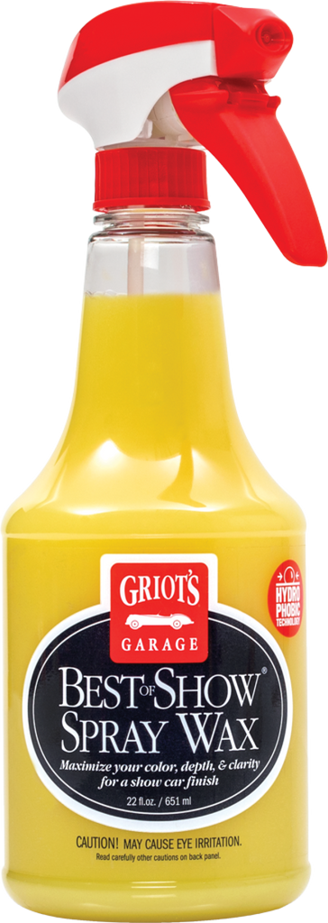 Griots Garage Best of Show Spray Wax - 22oz – StangMods LLC