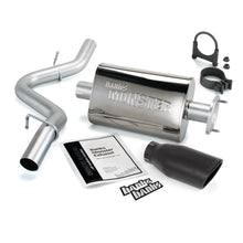 Load image into Gallery viewer, Banks Power 04-06 Jeep 4.0L Wrangler Unlimited Monster Exhaust Sys - SS Single Exhaust w/ Black Tip