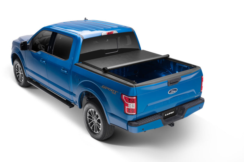 Lund 2017 Ford F-250 Super Duty (8ft. Bed) Genesis Roll Up Tonneau Cover - Black