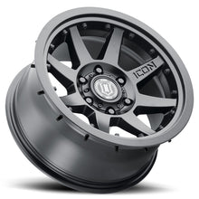 Load image into Gallery viewer, ICON Rebound Pro 17x8.5 5x5 -6mm Offset 4.5in BS 71.5mm Bore Satin Black Wheel