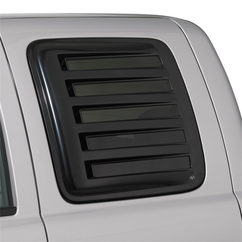 AVS 04-08 Ford F-150 Standard Cab Aeroshade Side Window Covers 2pc - Smoke