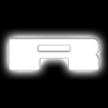 Load image into Gallery viewer, ORACLE Lighting Universal Illuminated LED Letter Badges - Matte White Surface Finish - R