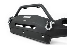 Load image into Gallery viewer, DV8 Offroad 07-18 Wrangler JK FS-18 Mid Length Steel Front Bumper w/ Fog Lights