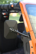 Load image into Gallery viewer, Rugged Ridge 97-18 Jeep Wrangler Textured Black Rectangluar Quick Release Mirror