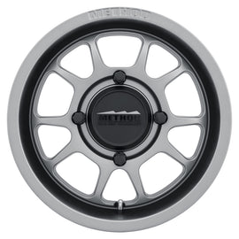 Method MR409 15x7 5+2/+38mm Offset 4x156 132mm CB Steel Grey Wheel