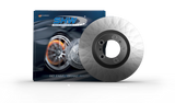 SHW 01-06 BMW M3 3.2L Left Front Smooth Monobloc Brake Rotor