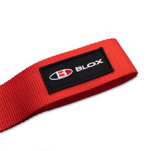 Load image into Gallery viewer, BLOX Racing Universal Tow Strap With BLOX Logo - Red