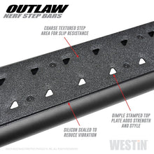 Load image into Gallery viewer, Westin 15-19 Ford F-150 SuperCrew / 17-19 Ford F-250/350 Crew Cab Outlaw Nerf Step Bars