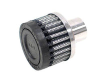 Load image into Gallery viewer, K&amp;N Steel Base Crankcase Vent Filter/Breather 1in Vent OD x 2in OD x 1.5in Height