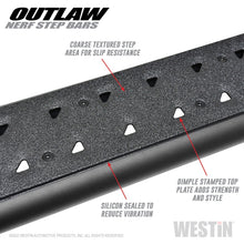 Load image into Gallery viewer, Westin 2020 Jeep Gladiator Outlaw Nerf Step Bars - Textured Black