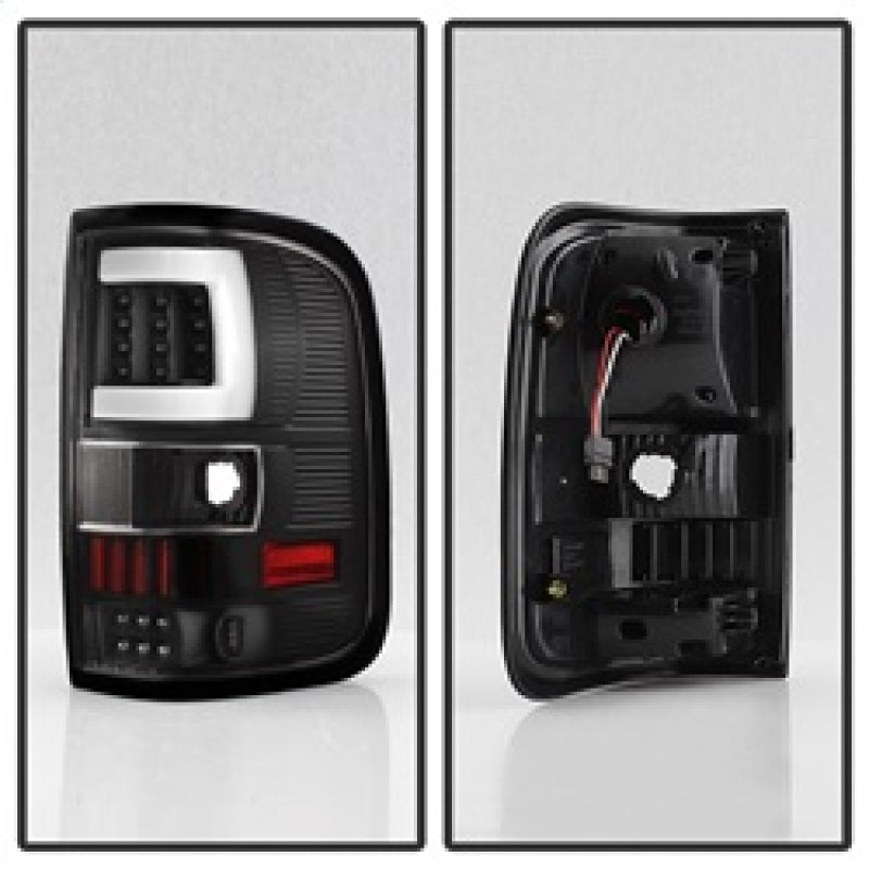 xTune 04-08 Ford F150 (Not Heritage/SVT) V.3 LED Tailights Black (ALT-ON-FF15004G3LB-LBLED-BK)