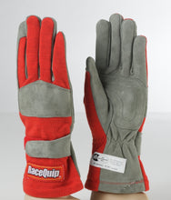 Load image into Gallery viewer, RaceQuip Red 1-Layer SFI-1 Glove - XL