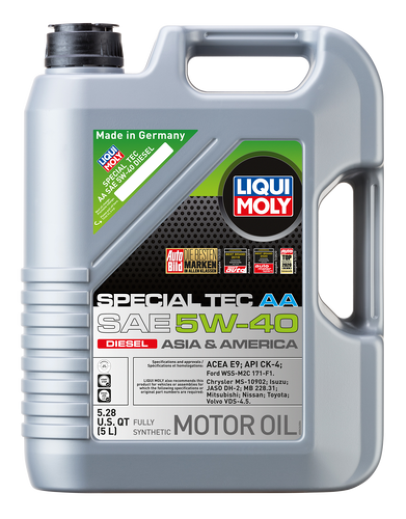 LIQUI MOLY 5L Special Tec AA Motor Oil 5W40 - Diesel