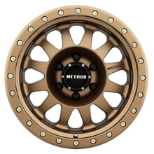 Load image into Gallery viewer, Method MR304 Double Standard 18x9 -12mm Offset 6x5.5 108mm CB Method Bronze Wheel