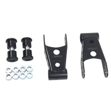 Load image into Gallery viewer, Belltech SHACKLE KIT 15-16 Ford F150 (All Cabs Short Bed Only) 4WD 1in / 2in Rear Drop