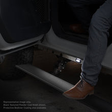 Load image into Gallery viewer, Go Rhino 21-23 Ford Bronco 4dr E-BOARD E1 Electric Running Board Kit (No Drill) - Bedliner Coating
