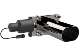 QTP Bolt-On QTEC Low Profile Oval Electric Cutout Valve