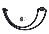 J&L 17-23 Ford F-250 6.2L/7.3L Passenger Side Oil Separator 3.0 - Black Anodized