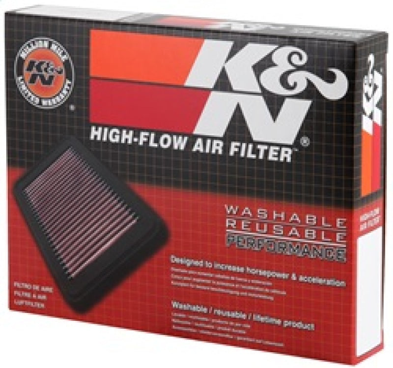 K&N 2008-2013 Fiat Abarth 1.4L Turbo Replacement Drop In Air Filter