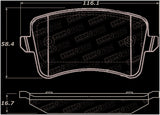 StopTech Street Brake Pads - Rear