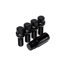 Load image into Gallery viewer, Vossen 30mm Lock Bolt - 14x1.25 - 17mm Hex - Cone Seat - Black (Set of 4)