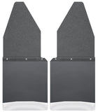 Husky Liners Ford 88-16 F-150/88-99 F-250 12in W Black Top SS Weight Kick Back Front Mud Flaps