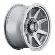 Load image into Gallery viewer, ICON Rebound Pro 17x8.5 6x5.5 0mm Offset 4.75in BS 106.1mm Bore Titanium Wheel