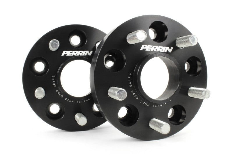 Perrin 17-18 Honda Civic Type R 64.1mm Hub 5x120 27mm Wheel Spacers (One Pair)