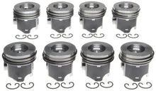 Load image into Gallery viewer, Mahle OE Ford 6.0L Diesel w/ Reduced Compression Distance by .010 Piston Set (Set of 8) w/ .03 Rings