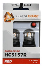 Load image into Gallery viewer, Putco LumaCore 3157 Red - Pair (x3 Strobe w/ Bright Stop)