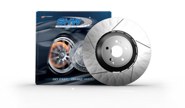 SHW 16-19 Mercedes-Benz C63 AMG 4.0L Front Drilled-Slotted Lightweight Brake Rotor
