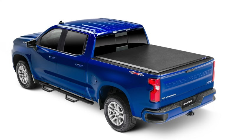 Lund 2019 Ford Ranger (5ft Bed) Genesis Elite Roll Up Tonneau Cover - Black