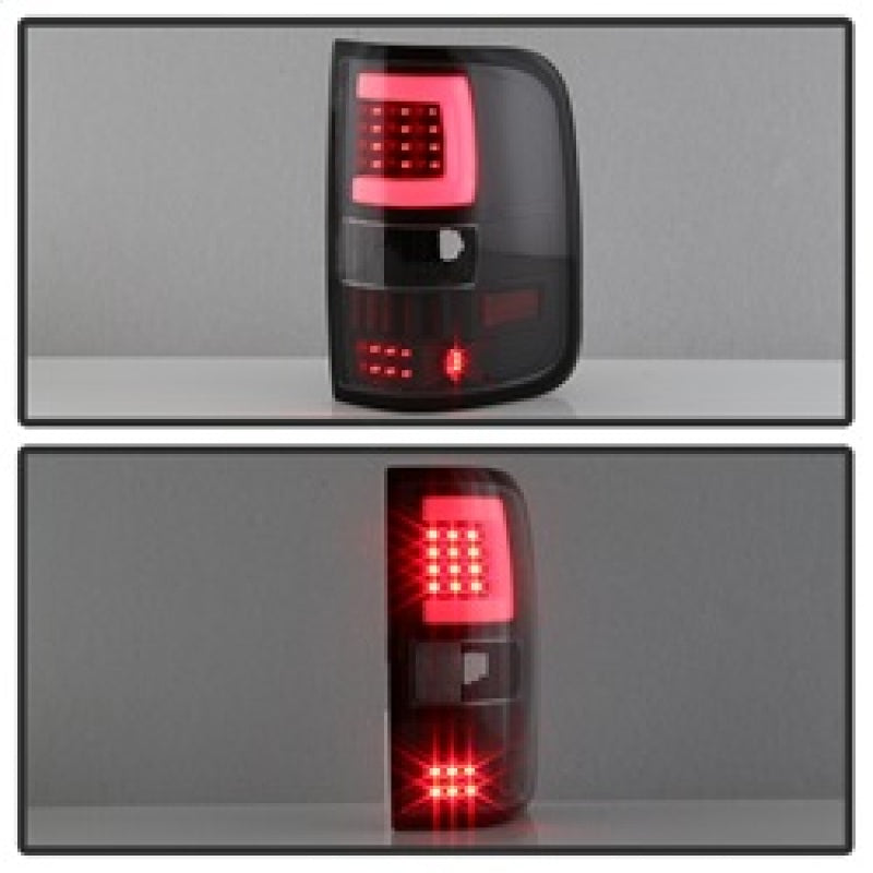 xTune 04-08 Ford F150 (Not Heritage/SVT) V.3 LED Tailights Black (ALT-ON-FF15004G3LB-LBLED-BK)