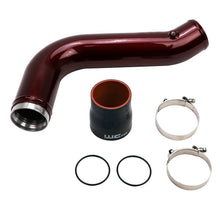 Load image into Gallery viewer, Wehrli 17-19 Chevrolet 6.6L L5P Duramax Passenger Side 3.5in Intercooler Pipe - Gloss Black
