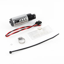 Load image into Gallery viewer, DeatschWerks 88-91 BMW 325i DW300C 340 LPH Compact Fuel Pump w/ Install Kit (w/o Mounting Clips)